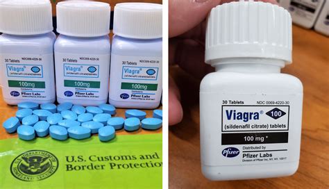 U.S. Customs Seize Fake Erectile Dysfunction Pills .